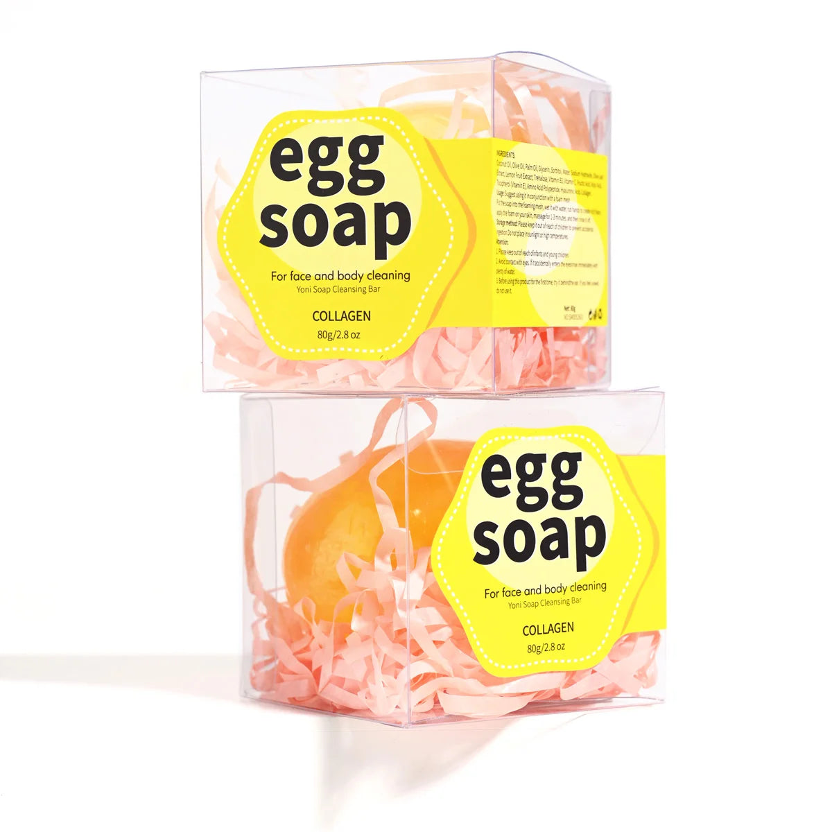 Collagen Egg Soap, Women's Care Private Soap, Clean Moisturizing Oil Control Soap, Body Soap