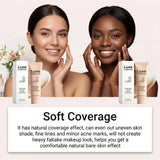 SPF 50 Color Changing Foundation Self Adjusting Adapt Skin Tone Conceal Face Fine Flaws Natural Invisible Skin Pores Makeup Base