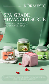 KORMESIC Avocado Facial Scrub Body Cream Lotion Moisturizing Deep Anti Wrinkle Gentle Tender Exfoliation Skin Care