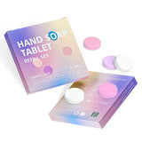 Hand Soap Tablet Refills 8pcs Foaming Hand Wash Tablet Refills Refreshing Fragrance Hand Washing Tool for Business Trip Travel