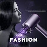 Professional Hair Dryer Negative Ion High Speed Fast Drying Low Noise Constant Temperature Portable Turbine Blower