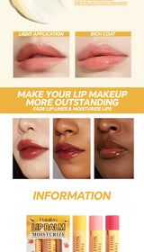 3-Piece Lip Balm Lipstick Base Lip Balm Makeup Natural Plant Anti-Scratch Lip Care Petroleum Jelly Lip Balm