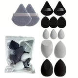 14PCS Set Makeup Sponge Professional Powder Puff for Foundation Blending Cosmetic Tools Beauty Accessories Soft Sponge