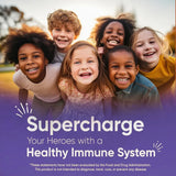 Kids Multivitamins Capsules - with D3+K2,Calcium - Promote Brain Development, Enhance Immunity,Support Digestion Healthy