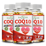 Balincer Organic Coenzyme Q10 Capsules - Supports Energy Production, Core System Health, Supports Immunity - Dietary Supplement