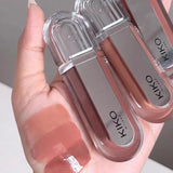3D Ginger Plumping Lip Gloss Liquid Lip Glaze Transparent Lipgloss Mirror Lipstick Nourishing Glossy Full Lips Not Fading Makeup