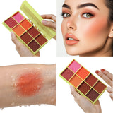 Eyebrow Cream Blush Curve Case Cream Cosmetics Highlighter Palette Matte Shimmer Finishes Shadow Tones Long-Lasting Cosmetics