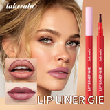 Waterproof Lip Liner Stain Lip Lingerie Long Lasting 8 Colors Transfer Proof Smudge Resistant Color No Bleed Formula  Cosmetics