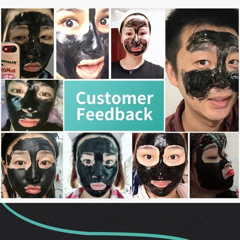 LANBENA Blackhead Remover Nose Black Mask Face Care Mud Peel Off Mask Skin Care 50g
