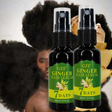 2 Pack GZE Ginger Hair Serum 7 Days Moisturizing Strong Hair