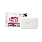 Sadoer Niacinamide Arbutin Facial Soap Moisturizing Brightening Deep Cleansing Body Face Wash Foam Facial Cleanser Handmade Soap