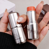 Waterproof Brighten Face Highlighter Blush Stick Makeup Glitter Corrector Contour Illuminator Shimmer Rouge Stick Cream Cosmetic