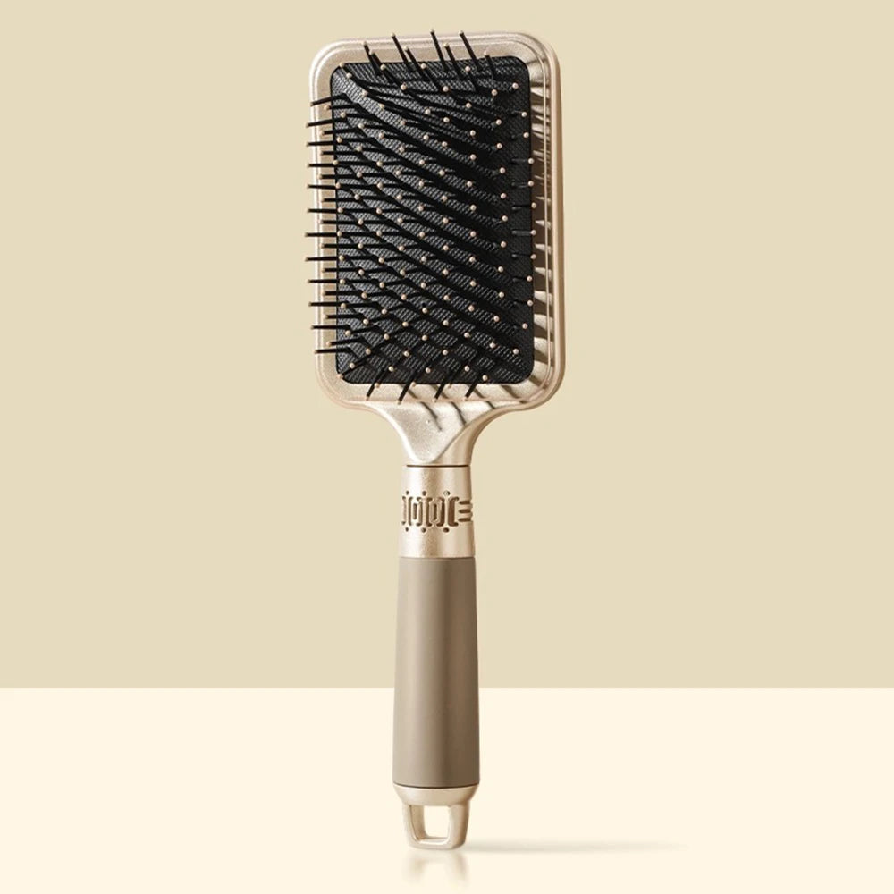 CALIYI Hair Massage Air Cushion Comb Brush Scalp Hairbrush Detangle Anti Static Salon SPA Hairdressing Styling Tool Oval Round