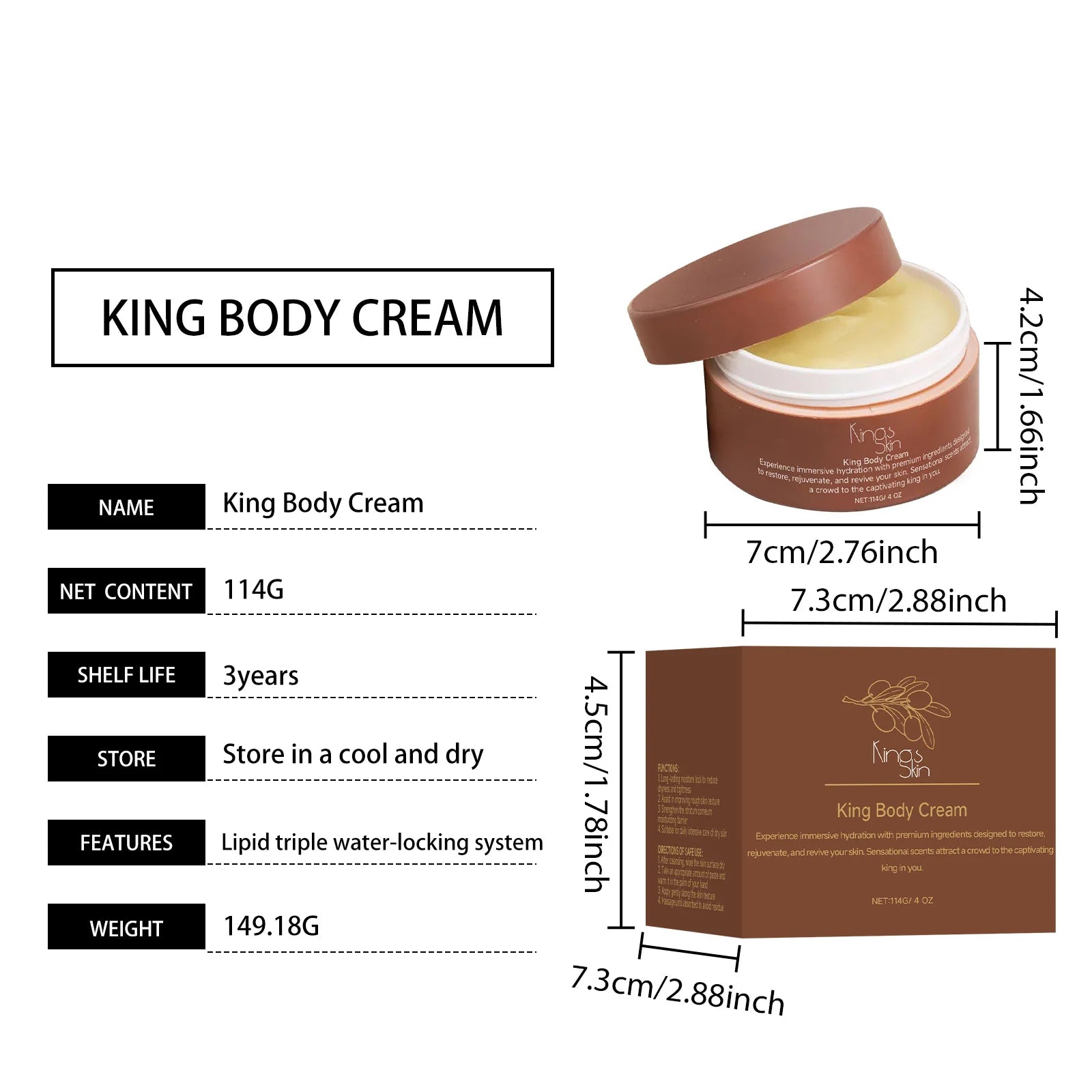 Shea Butter Moisturizer Cream Softening Keratin Long Term Water Locking Relieve Dryness Soothe Skin Deep Nourishing Body Milk