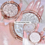 High gloss powder gloss glitter highlight contour palette natural gloss contour concealer lasting light