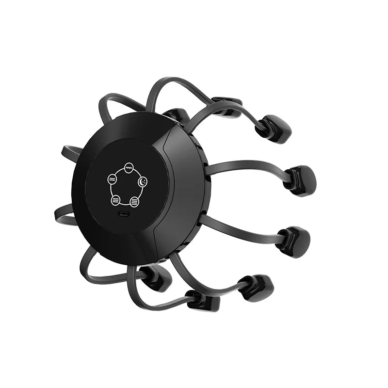 Electric Octopus Head Massager 10/14 Claws Smart Scalp Massage Device Relax Stress Relief Deep Tissue Home Head Spa Massager