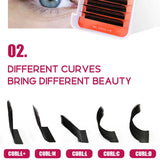 FADVAN M/L/L+/C/D Curl 3D/4D/5D W Shape Eyelash Extensions Waterproof Curling Natural Volume Lashes Soft Black False Eyelashes