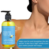 1-5pcs Stress Relief Body Oil with Vanilla - Deeply Moisturizes & Soothes Muscles, Herbal Formula for Relaxing Bath & Massage.