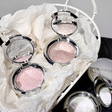 SHAQINUO Highlighter Cream, Radiant Shimmer Powder, Smooth with Potato Mash Texture, Long-lasting, Non-Flaking for Highlighting
