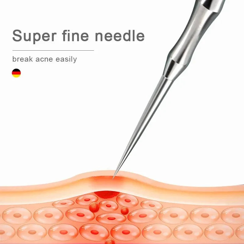 New Acne Needle Kit, Remove Blackheads, Pimples & Closed Comedones