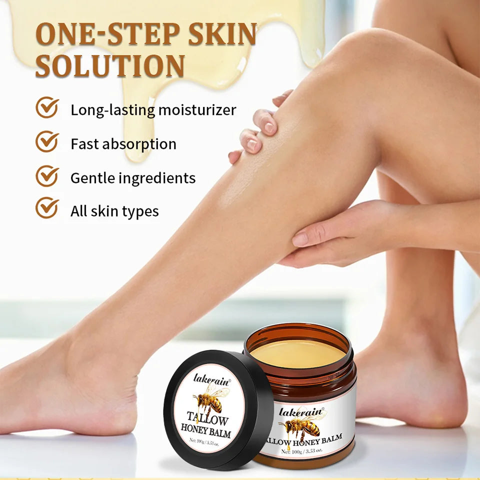 Tallow Honey Balm Specifically For Dryness And Itchiness Skin Moisturizing Beef Tallow Face Cream Body Lotion Face Cream Care