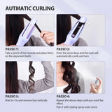 Tinsol 32mm Automatic Curling Iron Automatic Rotating Ceramic Curler Professional Curling Iron Curling Iron Curler