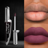 2Pcs Matte Bloody Lip Stain Long-Lasting Water-Resistant Liquid Lipstick Gothic Vampire Halloween Party Lip Tint Cosmetics