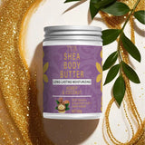 Shea Butter Moisturizing Body Cream, Makes Skin Softer and More Supple, Tightens Skin, Makes Skin Brighter and More Radiant, Nourishes the Body during Massage, Suitable for Dry and Chapped Skin