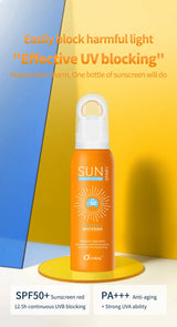O‘cheal 150ml Sunscreen Spray Anti-aging Anti Wrinkle Moisturizing Whitening Sunscreen Spray Facial Body Neck Skin Care Cream