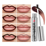 Lip Liner Pencil Peel Off Lip Stain Tattoo Long Wearing Matte Waterproof Smudge Proof Transfer Proof Lip Cosmetic For All Day