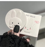Monochrome Blush Palette Matte Peach Rouge Cute Bunny Rose Red Cheek Tint Blusher Powder Natural Face Contouring Shadow Makeup
