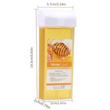 Painless Hair Removal Wax Cartridge Depilatory Wax Warmer Lavender Roll-on Wax Roller Refill for Bikini Body Hair Removal