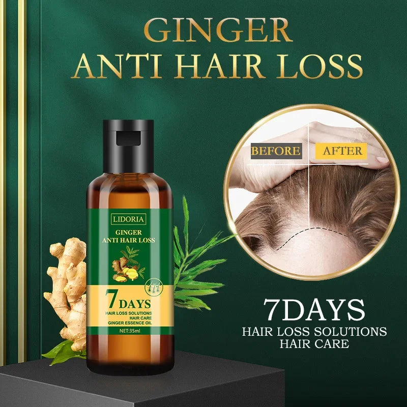 Hair Growth Serum 7 Days Fast Regrowth Essential Capsule Anti Hair Loss Baldness Repair Damaged Scalp Treatment For Women Men