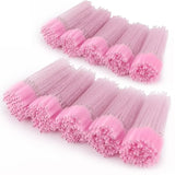 Wholesale 100/500/1000pcs Eye  Beauty Tools Disposable Mascara Wands Eyelash Brush Lash Extension Colorful  Spoolies for Eyebrow