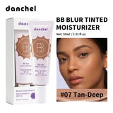 SPF30 BB Blur Tinted Moisturizer Medium Coverage Even Skin Tone Lightweight Sun Protection Face Makeup