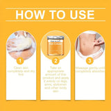 Full Body Fitness Massage Cream, Hot Compress to Tighten Abdominal Muscles