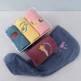 Quickly Dry Hair Hat Towels Super Absorbent Soft Bathroom Women Head Towels Cute Hair Towel Hair Dry Wrap Bonnets