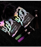 Halloween Goth Lipstick Set Long Lasting Smudgeproof Dark Matte Lip Gloss Velvet Lipsticks Black Liquid Lipstick for Halloween