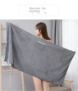 Super Absorbent Elastic Band Head Towel for Women's Hair Drying - Extra Large Microfiber Hair Towel Wrap with Headband