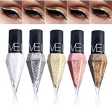 Diamond Sparkling Liquid Eyeliner Pearlescent Color Development Quick Dry Waterproof Not Easily Smudging Liquid Eyeliner