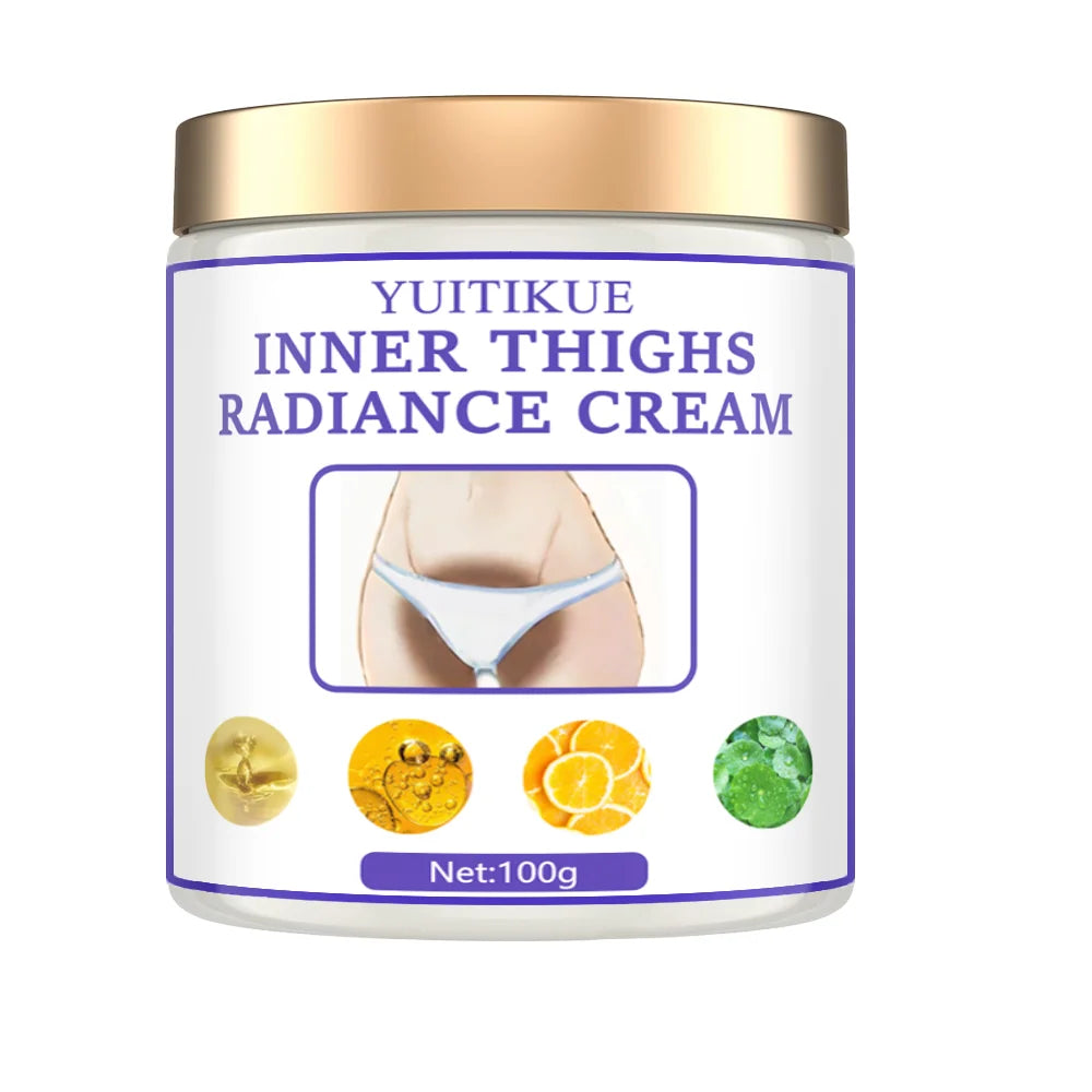 YUITIKUE Vitamin C Body Brightening Cream 100g - for Inner Thighs, Underarms & Private Areas, All-Over Radiance