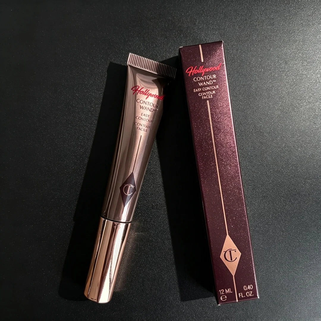 Charlotte Tilbury Peachy Blush For Cheeks Easy To Blend&Eyeshadow Contour Palette To Enhance Facial Features And Add Dimension