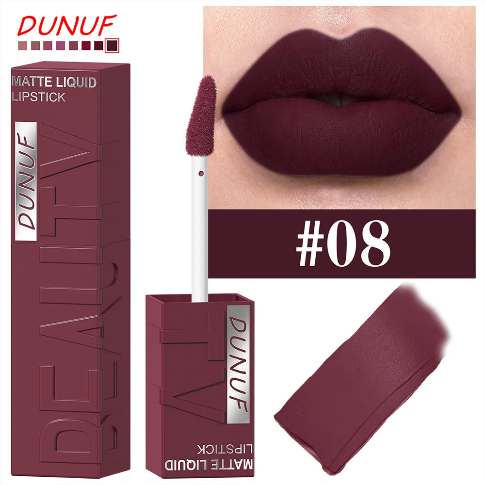Lip Gloss Lipstick Easy To Color Waterproof Easy-color Sweat-proof Non-stick To Cups, Y2K Fancy Fashion Suitable For Christmas
