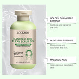 Mandelic Acid Clean Scrub Gel Gentle Exfoliator Dead Smooth Skin Care Product Deep Clean Scrub Improve Facial Texture Appearance