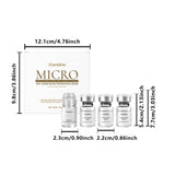 Hexapeptide Collagen Microneedle Serum Set Hydrating Facial Roller Beauty Device Pro Home Beauty Care Kit Glowing Skincare
