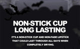 12 Color Halloween Dark Lip Gloss Matte Colorful Non Fade Liquid Lipstick Kit Waterproof Lasting Black Red Blue Velvet Lipsticks