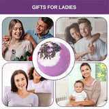 Bath Set Moisturizing Peeling Skin Care Bath Ball with Essential Oils And Bath Salts Handmade Bubble Ball Gift for Relaxing