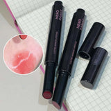 HERORANGE Push-button Mirror Lipstick Moisturizing Long-lasting Lip Glaze Lipstick
