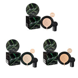 Instant Blur Mushroom Head Air Cushion BB Cream Foundation Full Coverage Matte Face Makeup Long Lasting Moisturizing Skin Tint