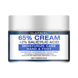 YOUNGCOME 65% Salicylic Acid Foot Cream | Moisten Dry and Cracked Feet | Remove Dead Skin and Relieve Aging | Super Foot Cream